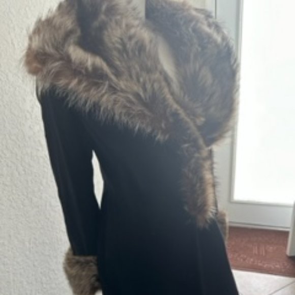 Teresa Tardia Italian coat 100% virgin wool size 12 - Picture 1 of 10